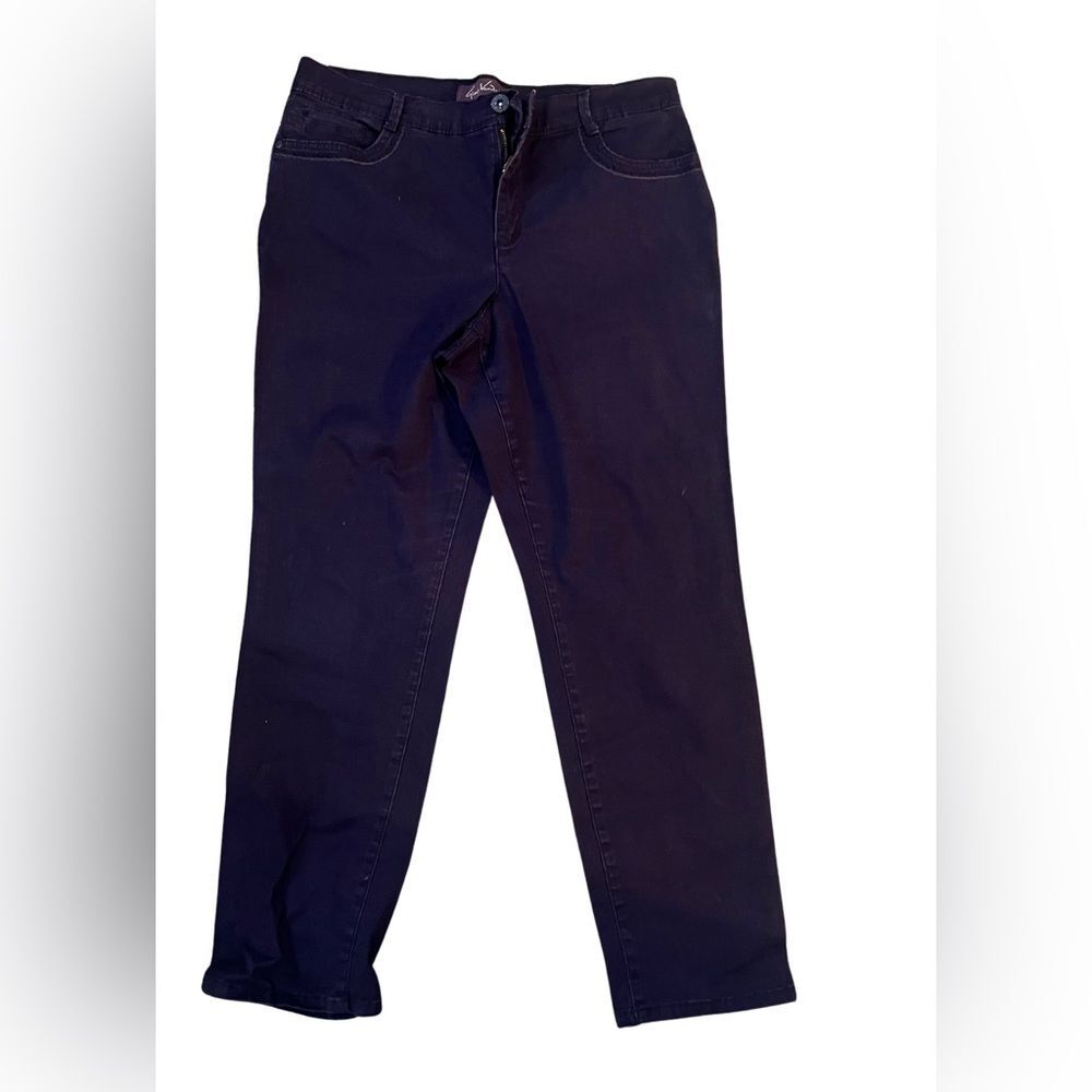 👖 Gloria Vanderbilt Missy Jeans – Chic Purple (Size 12, EUC)